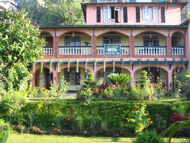 notre hotel  gorkha : dernire douche !