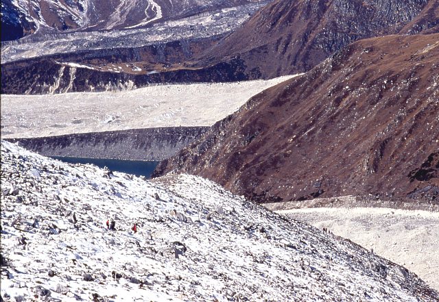 descente du larkya pass